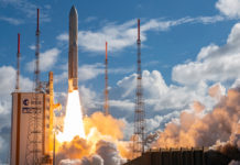 Ariane 5, Raketenstart; © Arianespace