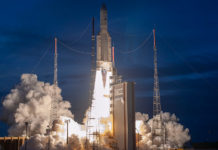 Ariane 5, Raketenstart; © Arianespace