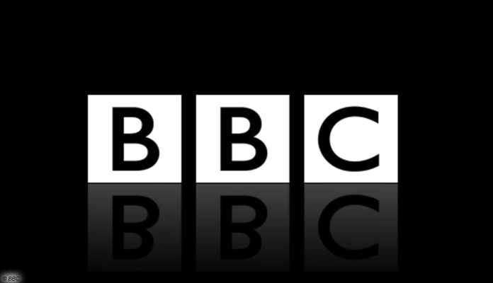 bbc logo spiegeleffekt