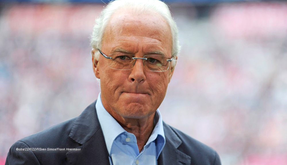 Archivbild von Franz Beckenbauer (via ZDF)