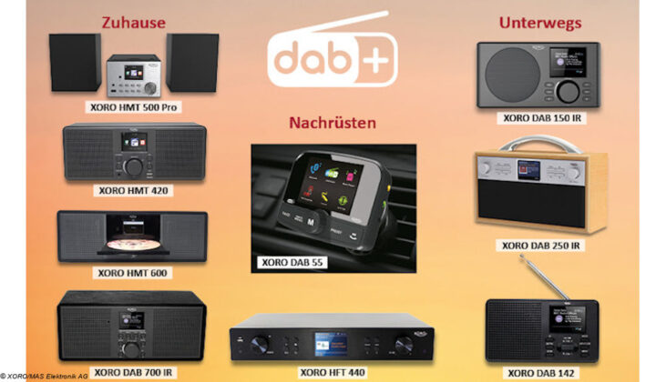 Für zuhause und unterwegs Viele neue DAB PlusGeräte von