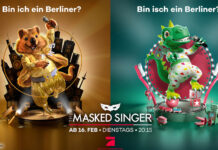 Werbeaktion zur neuen Staffel von "The Masked Singer"