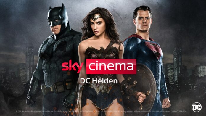 Sky Cinema DC Helden – ein neuer Pop Up-Sender bei Sky
