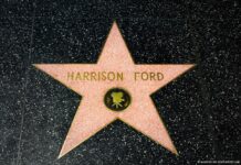 harrison ford walk of fame stern © wolterke via stock.adobe.com