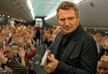 Liam Neeson in "Non-Stop"