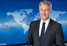 Tagesschau Moderator - Claus-Erich Boetzkes, NDR; Foto: NDR/Thorsten Jander (M)