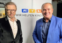 Wolfram Kons, Björn Ulvaeus Abba Spendenmarathon RTL