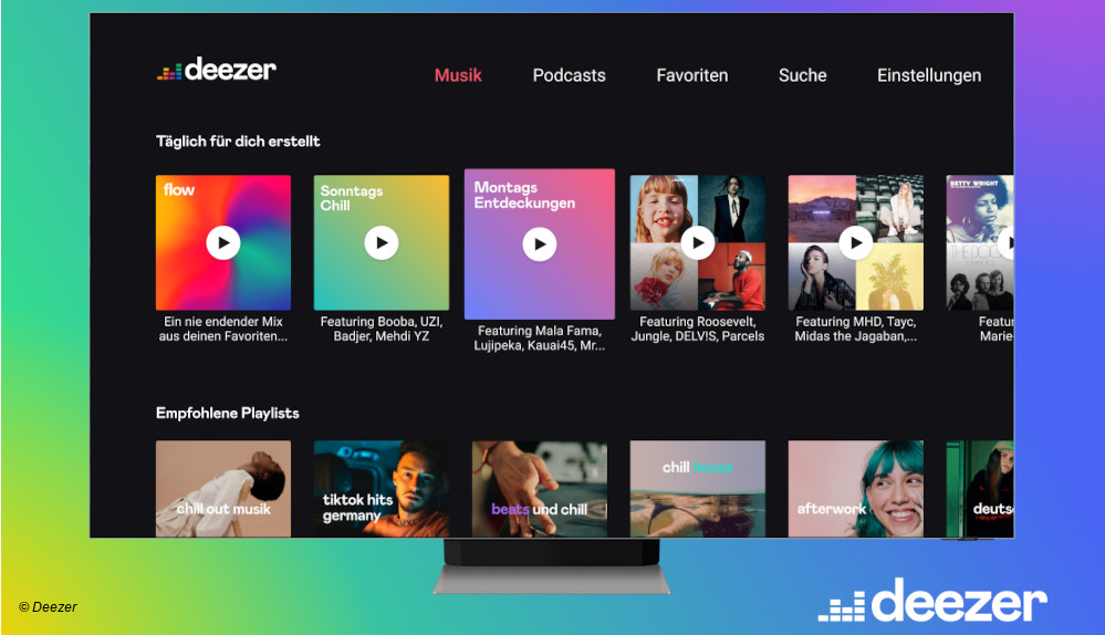 Deezer Startet Neue App Für Samsung Smart TVs - DIGITAL FERNSEHEN