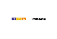 Logos von RTL und Panasonic