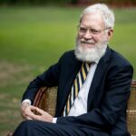 David Letterman im Park