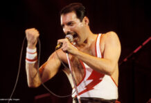 Freddie Mercury live in action