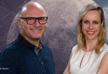 Kristin Linde von der Stiftung Planetarium Berlin und Karsten Möbius von MDR WISSEN