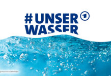 Wasser und Schriftzug des Thementages