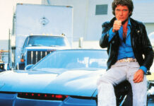 David Hasselhoff in "Knight Rider"