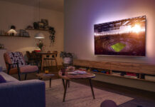 DAZN Philips Ambilight