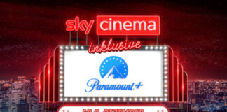 Werbebanner Sky und Paramount+