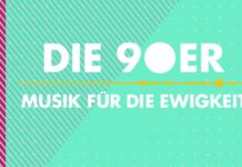 Das Logo zu "Die 90er - Musik für die Ewigkeit".