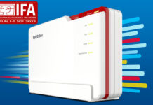 Die Fritzbox 5690 Pro bei der IFA 2023