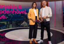 Linda Zervakis und Matthias Opdenhövel im ZOL-Studio