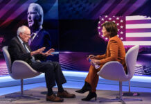 Bernie Sanders zu Gast in der ARD-Talkshow "Maischberger"