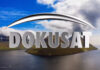 Dokusat Logo vor Landschaft