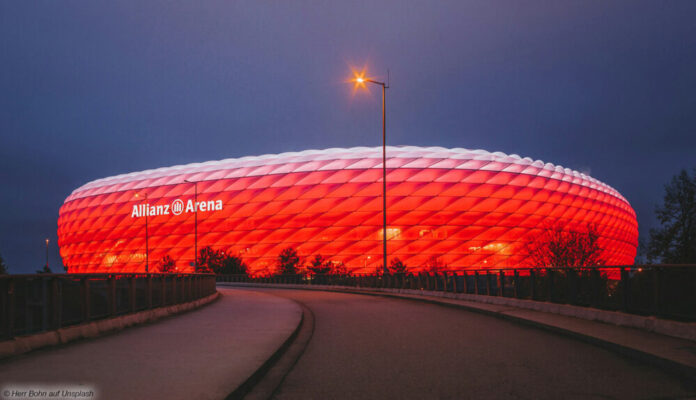 Allianz Arena Fußball Stadion Bayern