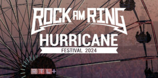 Rock am Ring, Hurricane und RTL+ Schriftzüge