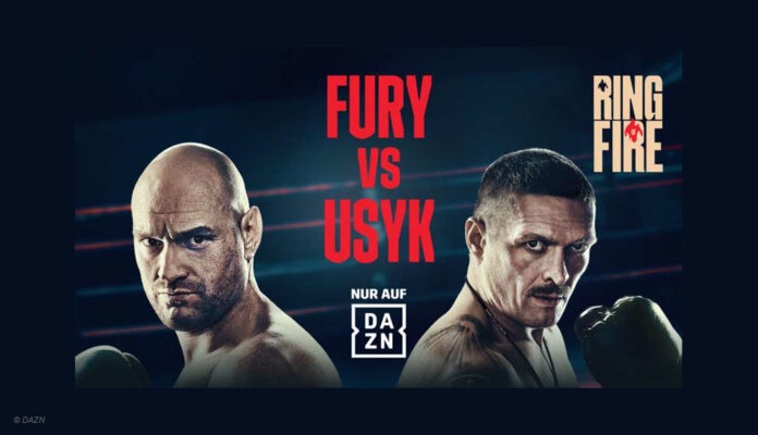 Fury vs. Usyk bei DAZN