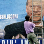 Berlusconi Wahlplakat