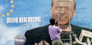 Berlusconi Wahlplakat