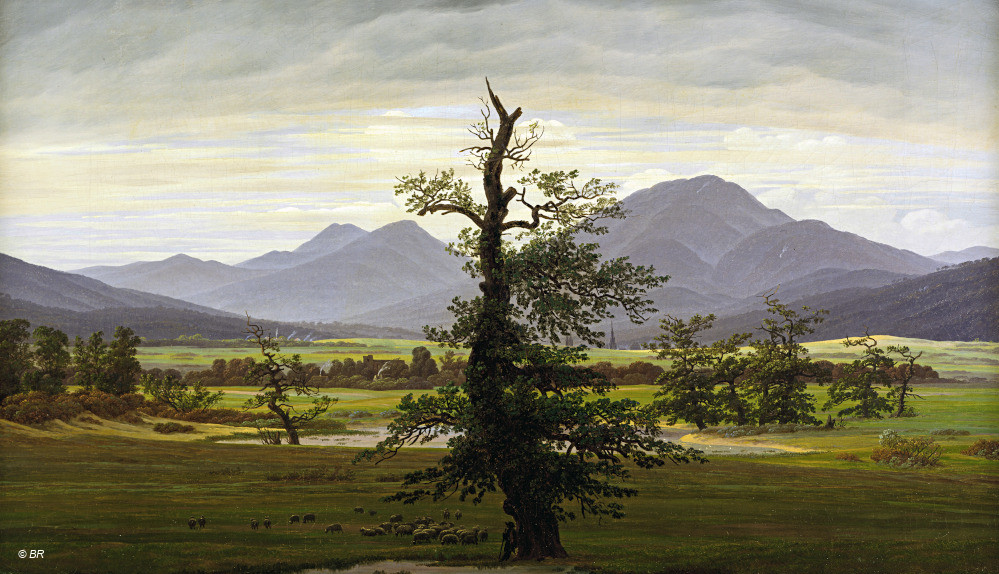 Casper David Friedrich, Art, Der einsame Baum