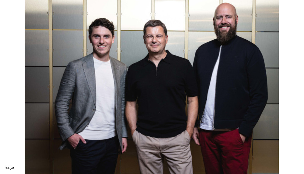 Dyn CEOs Marcel Wontorra, Christian Seifert, Andreas Heyden