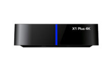 Gigablue X1 Plus 4K - Frontansicht