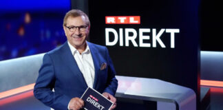 Jan Hofer im RTL Direkt Studio