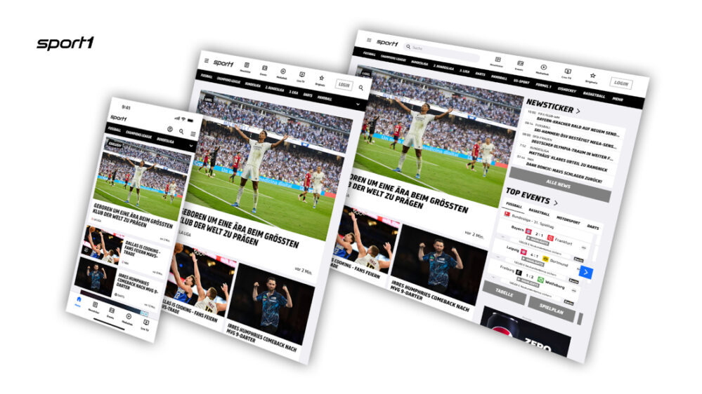 #Sport1: Neues Design im TV und online