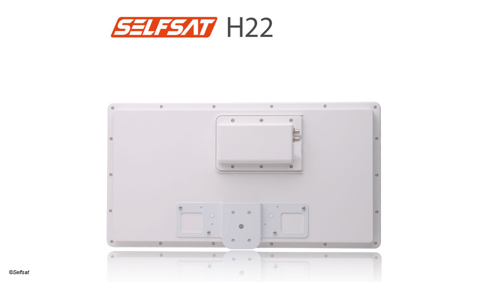 Selfsat D22 / H22D+ - Rückseite