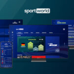 Bildschirme mit Sportworld Oberfläche