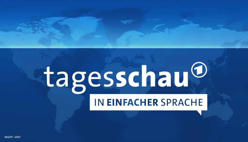 ARD-Tagesschau in einfacher Sprache