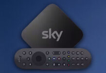 Sky Stream Box mit Fernbedienung