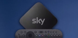 Sky Stream Box mit Fernbedienung