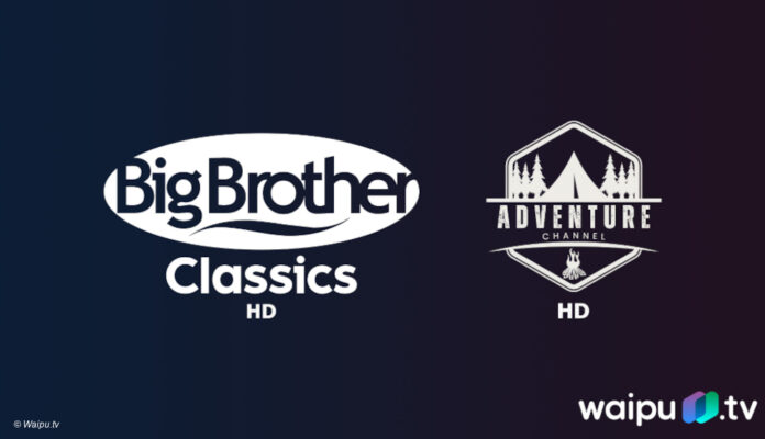 Big Brother und Adventure Logos von Waipu.tv