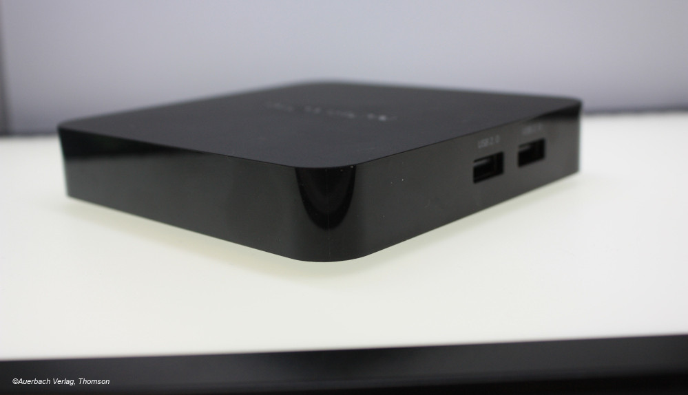 Thomson Streaming Box 240G, Blick auf die rechte Seite