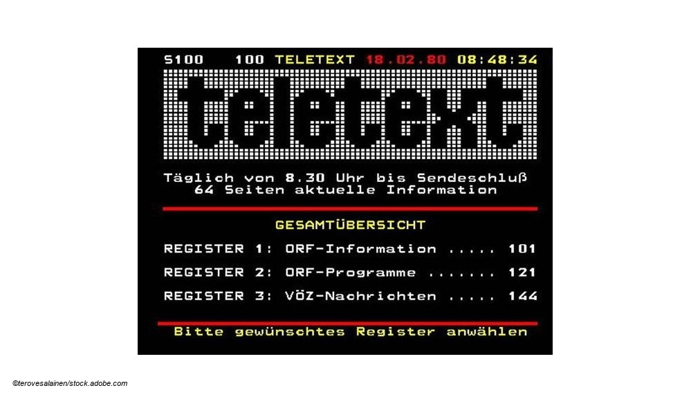 Videotext ORF 1980