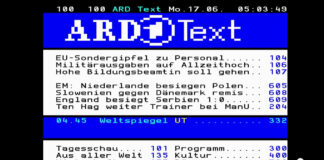 Videotext bei Waipu.tv