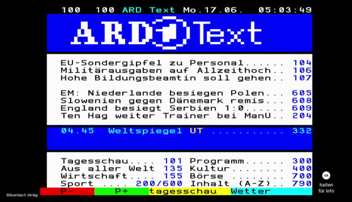 Videotext bei Waipu.tv