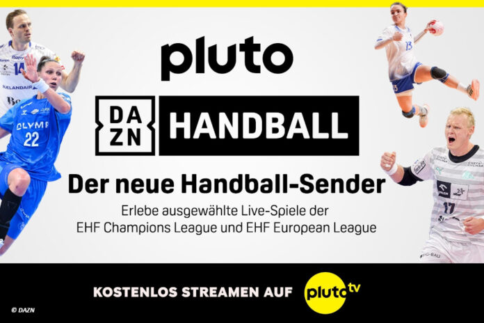 Angebot für den Pluto TV DAZN Handball-Sender