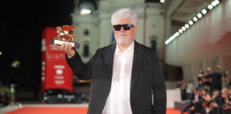 Pedro Almodóvar auf dem Red Carpet in Venedig