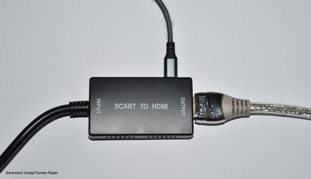 Scart auf HDMI Adapter, klein