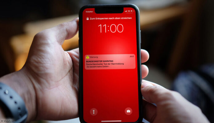 Warntag Vodafone