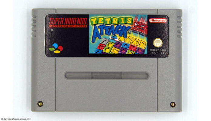 Tetris Super NES Nintendo